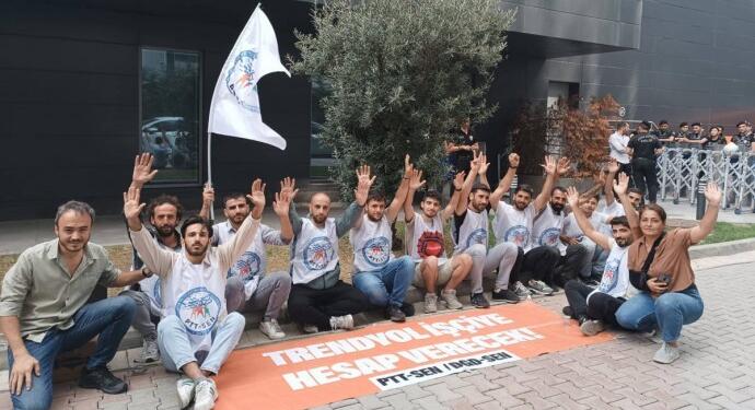 Gözaltına alınan Trendyol işçileri serbest