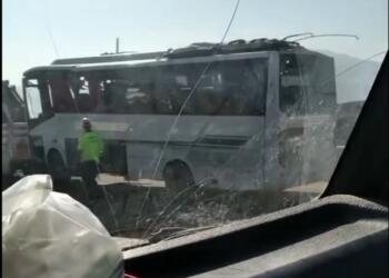 Mültecileri taşıyan otobüs kaza yaptı: 5 ölü, 35 yaralı