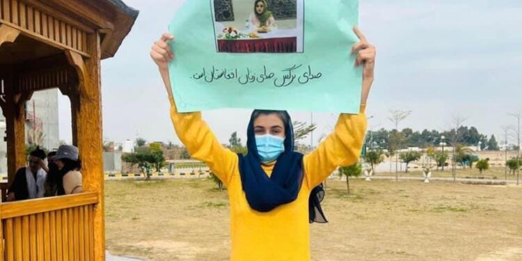 Afganistanlı aktivist Ayar: Kadınların mücadelesi hakları içindir