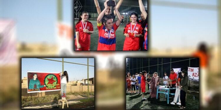 Şengal’de kadınlar futbol maçında buluştu