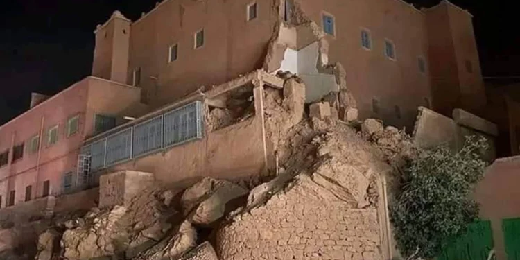 Fas’ta can kaybı bin 37’ye yükseldi