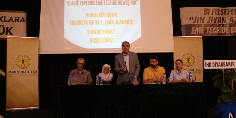 MED TUHAD-FED kongresini yaptı: Tecrit bir Türkiye sorunudur