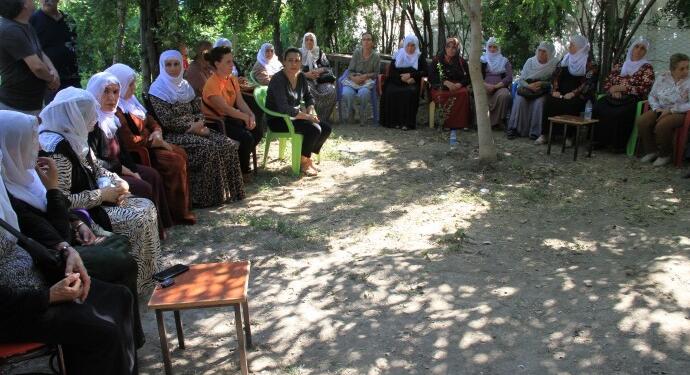 SİHA saldırısında katledilen YPJ’li Binbir için taziye kuruldu