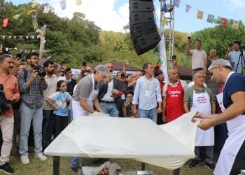 İstanbul’da 6’ıncı Kürt Böreği Festivali düzenlendi