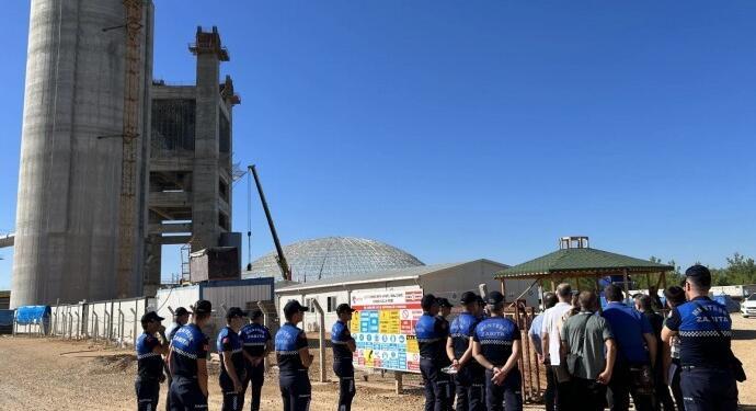 ÇED iptal kararı sonrası çimento fabrikası mühürlendi