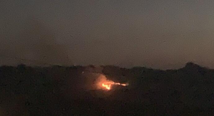 Cûdî’de ağaç kesiminin sürdüğü noktalarda yangın