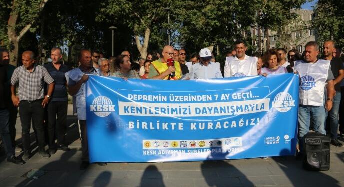 KESK’ten deprem raporu: İktidar algı operasyonu ile ağır sonucu gizlemeye çalıştı