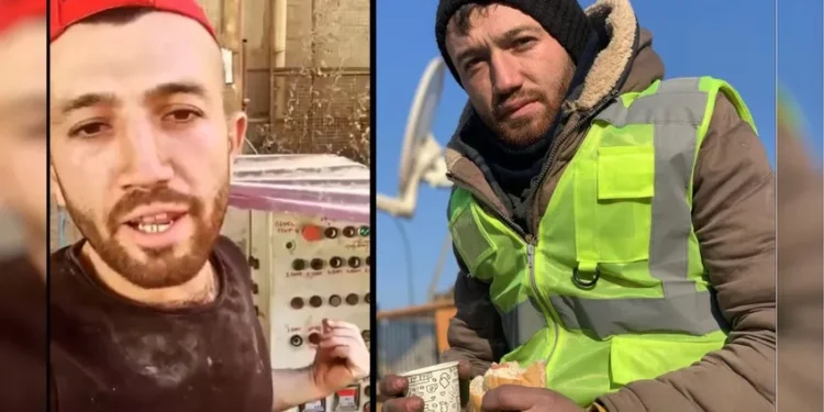 Çektiği video ile uyarmıştı: İnşaat işçisi dikkat çektiği eksiklik yüzünden can verdi