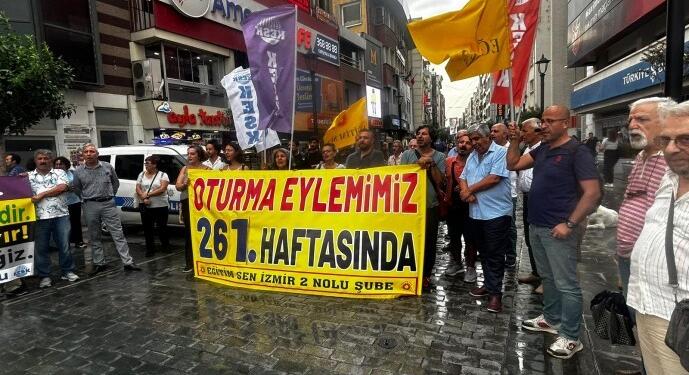 KHK eylemi 261’inci haftada: Mücadele etmeye devam edeceğiz