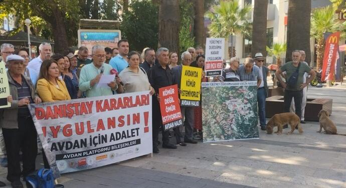 Avdan’da mahkeme kararına rağmen kömür çıkarılmaya devam ediliyor