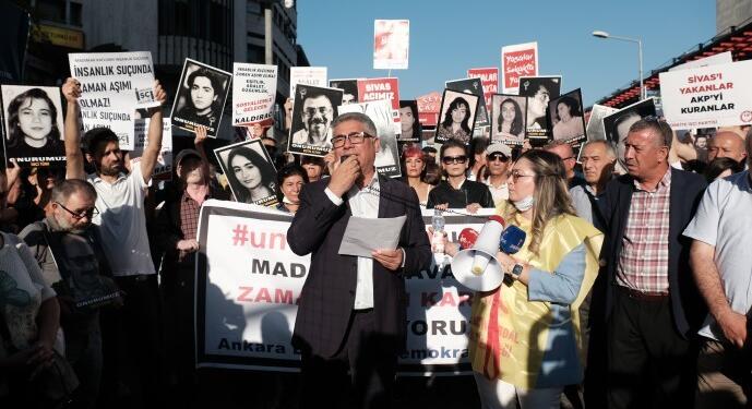 Ankara’da Madımak kararına tepki: Katillerin affedilmesini kabul etmiyoruz