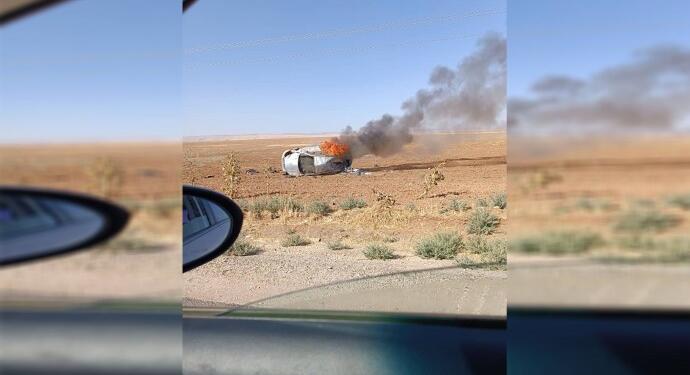 Qamişlo-Amûdê yolunda araca saldırı