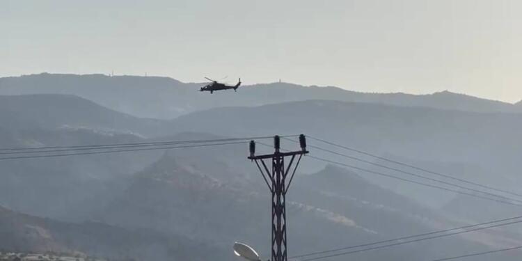 Bana Köyü’nün çevresi bombalanıyor