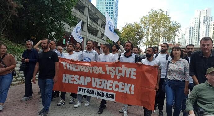 Trendyol depo işçilerine müdahale: 15 gözaltı