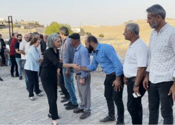 Uçar ve Aydeniz, cezaevinde yaşamını yitiren Turan’ın ailesini ziyaret etti