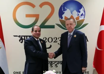 Erdoğan ‘katil’ dediği Sisi ile ikinci kez el sıkıştı