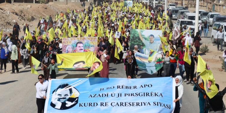 Hesekê halkı ‘Barış ve özgürlüğün gücü İmralı’da’ dedi