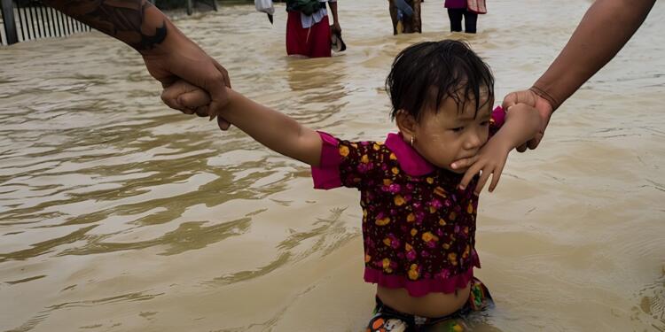 İklim 43,1 milyon çocuğu yerinden etti