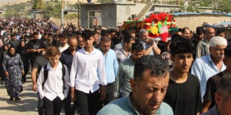 SİHA saldırısında katledilen İşlek, son yolculuğuna uğurlandı