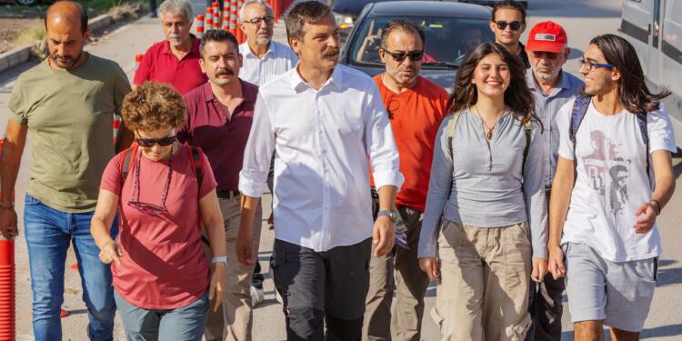 TİP’in Özgürlük Yürüyüşü 5’inci gününde