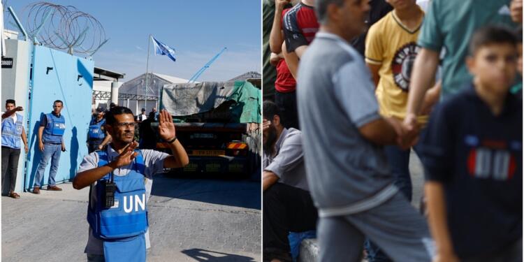 İnsani yardımın kısıtlandığı Gazze’de binlerce kişi BM depolarına girdi