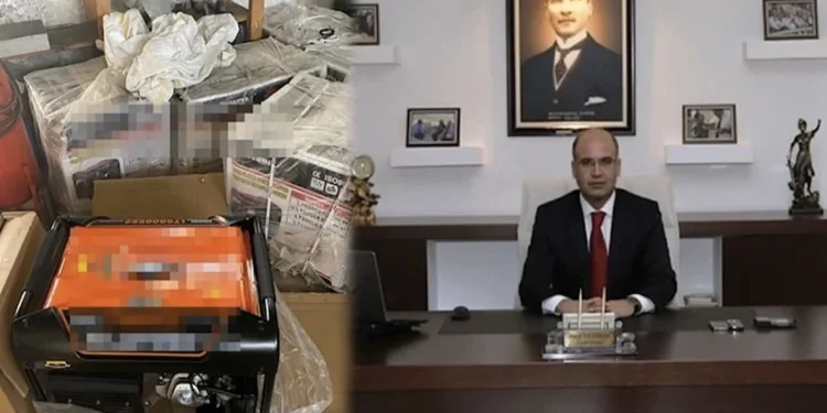 Deprem jeneratörlerini depoda saklayan genel sekreter, proje müdürlüğüne atandı