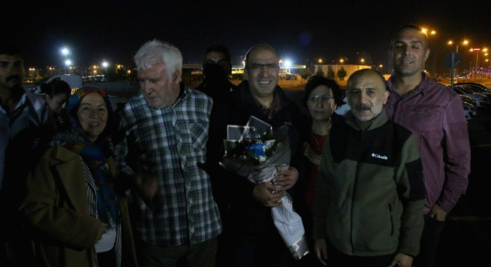 30 yıllık tutsak Karaağar tahliye edildi