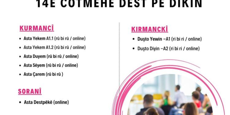 Kürt Araştırmaları Derneği’nden kurs duyurusu