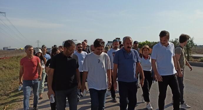 Can Atalay’a ‘Özgürlük Yürüyüşü’ 8’inci gününde