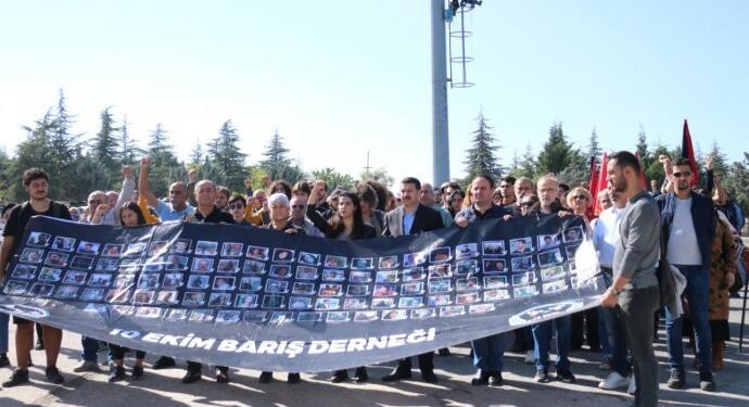 Gar Katliamı’nda yaşamını yitirenler anıldı: 104 canın talebi gerçekleşene kadar buradayız