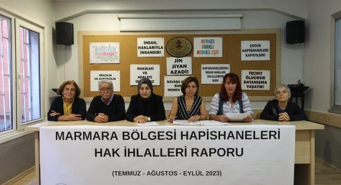 Marmara cezaevleri raporu: 3 aylık süreçte en az 2 bin 491 ihlal