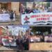 Birçok ilde savaş protesto edildi