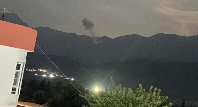 Biradost’ta bir araca hava saldırısı