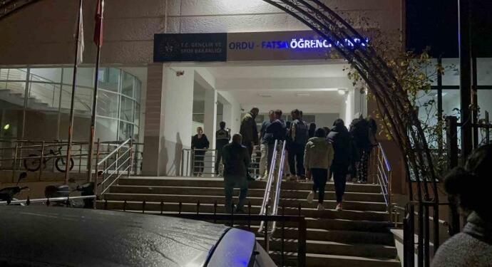 KYK yurdunda asansör halatı koptu