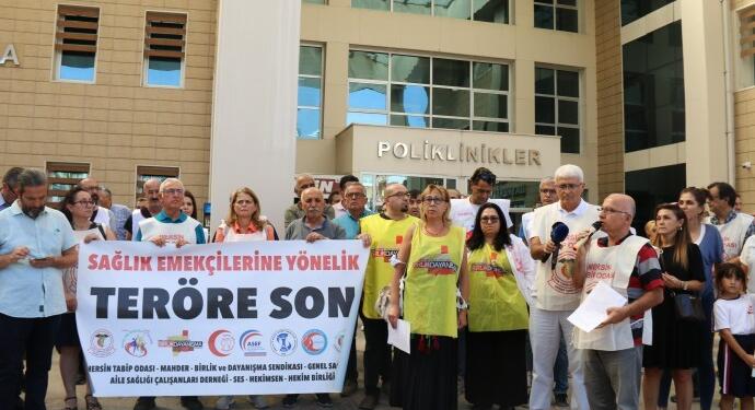 Sağlık örgütleri eylemde: Bu şiddete son verin