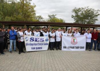 Sağlık emekçileri katledilen meslektaşları Hacıosman’ı andı