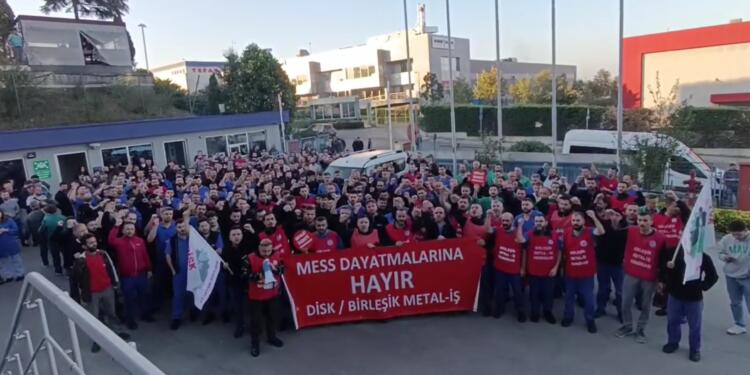 Metal işçileri MESS dayatmasına karşı iş bıraktı