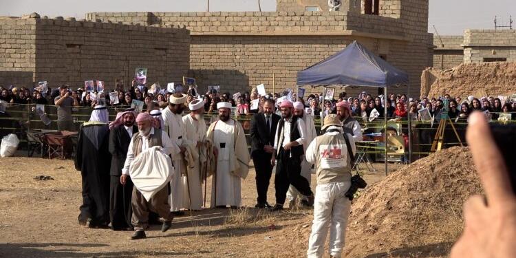 BM denetiminde Şengal’de 9 toplu mezar açılmaya başlandı