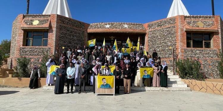 Şengal bileşenleri ‘Abdullah Öcalan’a Özgürlük’ hamlesine katıldı