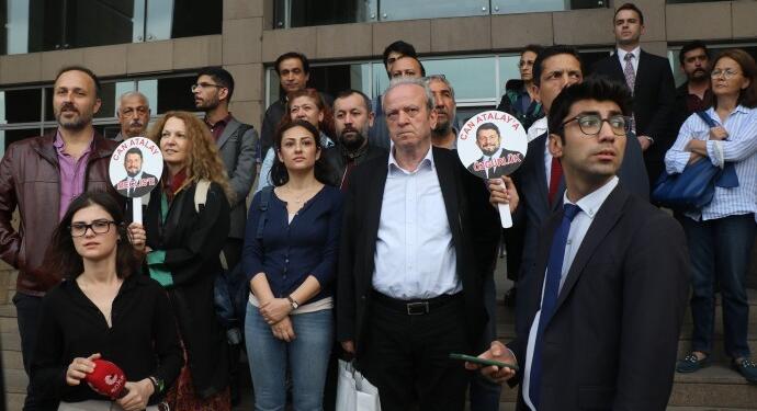 Çağlayan’daki nöbetin 2’nci gününde Atalay’ın tahliyesi istendi