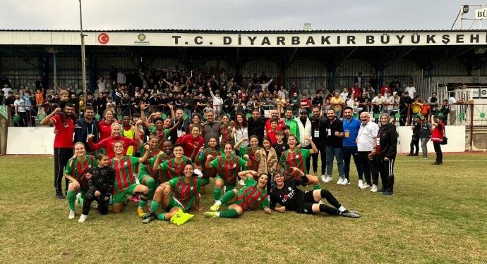 Amedspor Kadın Futbol Takımı Beşiktaş’ı 1-0 yendi