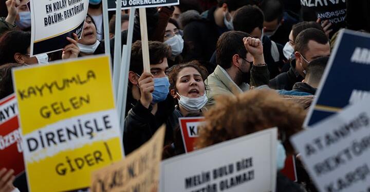 Boğaziçi eylemine katılanlara hapis cezası