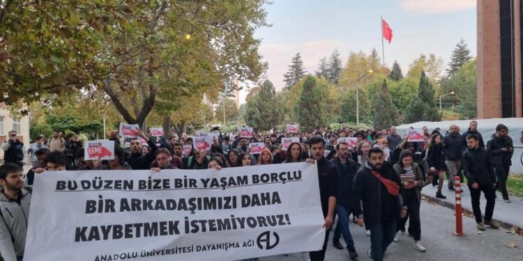 Öğrenciler rektörlüğe yürüdü: Resul’ün ölümü cinayettir