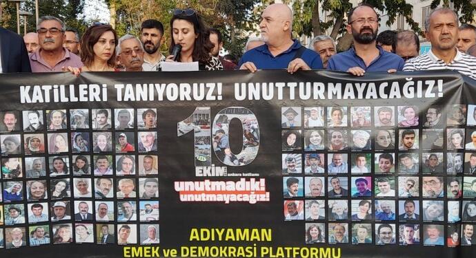 10 Ekim katliamında yaşamını yitirenler birçok kentte anıldı