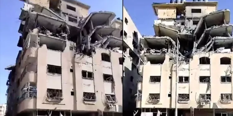 İsrail Gazze’de Kızılay depolarını vurdu