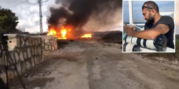 Lübnan-İsrail sınırında Reuters kameramanı hayatını kaybetti