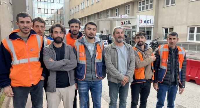 Gözaltına alınan inşaat işçileri serbest bırakıldı