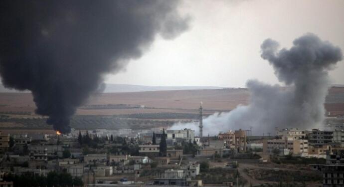 Rojava’da petrol kuyusu ve gaz istasyonuna hava saldırısı