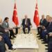 Irak ve Federe Kürdistan Bölgesi yetkilileri Erdoğan’la görüştü