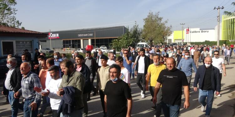 Kocaeli’de halk yürüdü: Nefes alamıyoruz